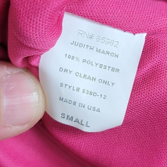 JUDITH MARCH Multi Colored Chevron Striped Mini Dress - Picture 8 of 8